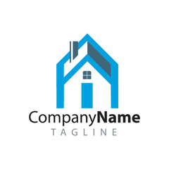 Property Real Estate logo icon vector