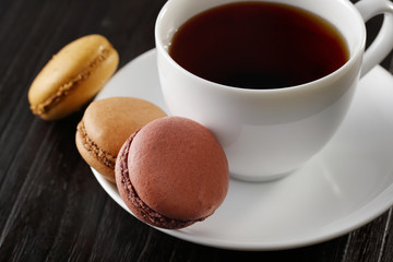 マカロンとコーヒー　Macaroon and Coffee