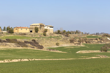 Fototapeta na wymiar Typical Catalan farmhouse