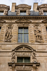 Fototapeta na wymiar Hotel de Sully (1625 - 1630). Marais, Paris. France.