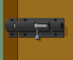 Lock latch is locked