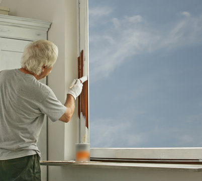 Fenster Streichen