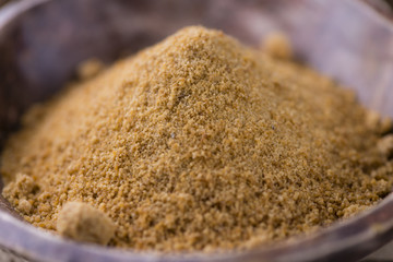 Coconut Palm Sugar (selective focus)