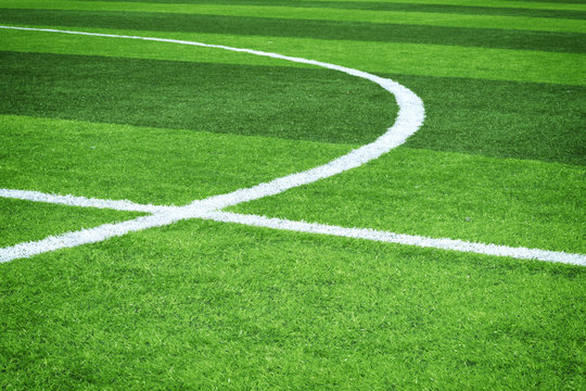 Fototapeta soccer field