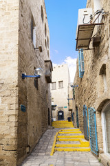 Fototapeta premium The ancient city of Jaffa at day, Tel Aviv, Israel
