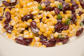  mixed Salad with beans and corn