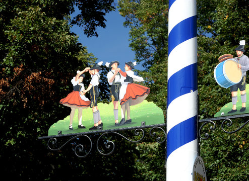 Maibaum (Detail)