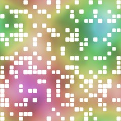 Colored background. Squares