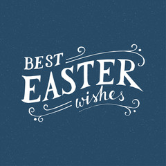 Obraz premium Easter hand drawn lettering