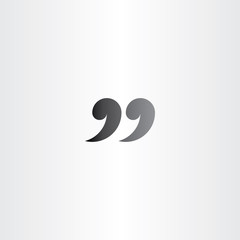 ninety nine 99 quotes icon vector symbol