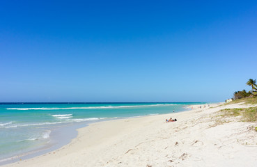 Fototapeta na wymiar Varadero Beach and Sea