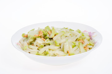 fried lagenaria sicerariae(bottle gourd)