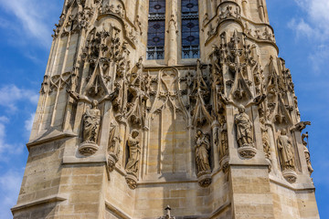 Saint-Jacques Tower (Tour Saint-Jacques), Rivoli street, Paris. © dbrnjhrj