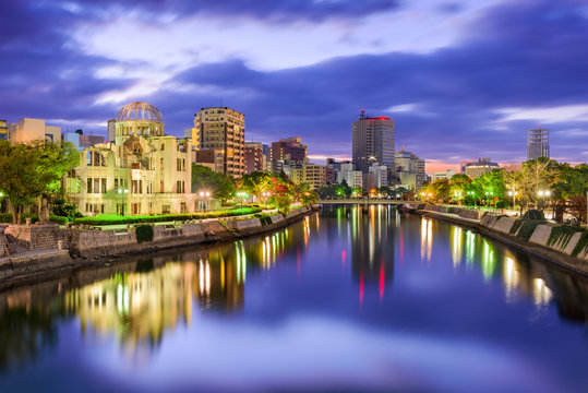 Hiroshima, Japan Skyline