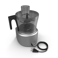 Food processor isolated on a white.