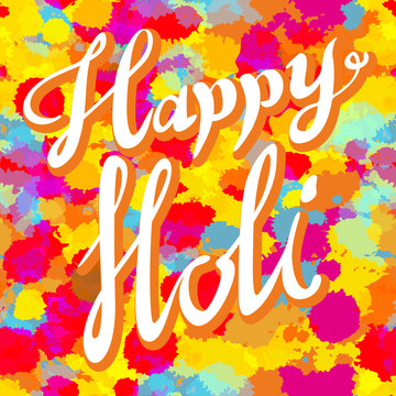 Creative Flyer, Banner or Pamphlet design for Indian Festival of Colours, Happy Holi celebration.