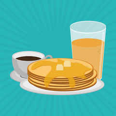 Breakfast icon design
