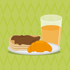 Breakfast icon design