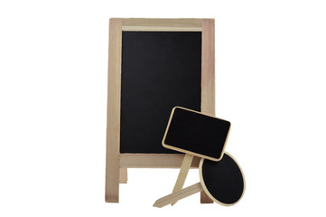 blackboard with wooden frame