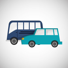 Transportation icon design