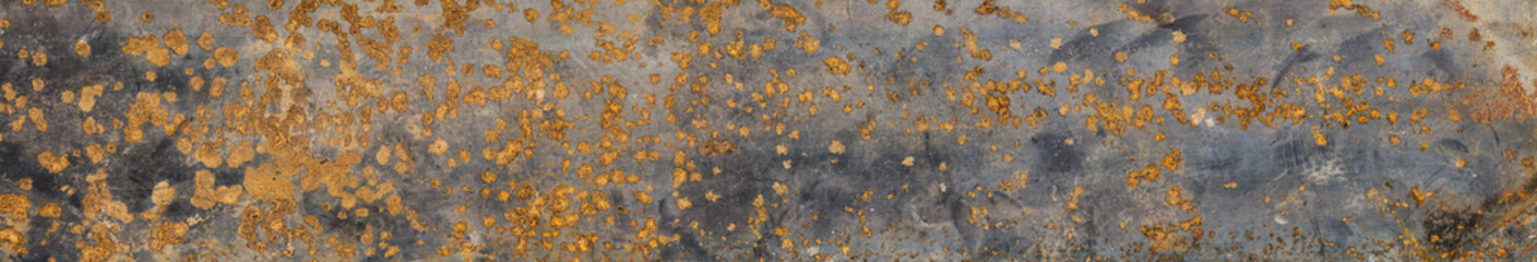 Rust on Iron Girder - Panoramic shot