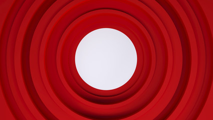abstract red circles