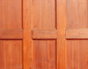 Close up Background Detail of wood door