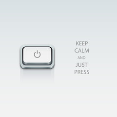 User interface switch button (On/Off)