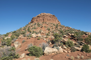 Desierto de rocas coloradas, Utah, USA