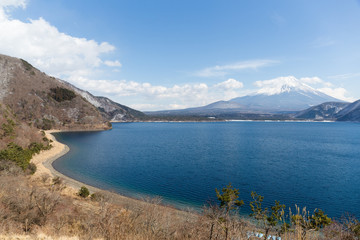 Fototapeta premium Fujisan and lake