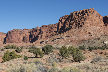 Fototapeta na wymiar Desierto de rocas coloradas, Utah, USA