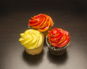 Colorful Cupcakes