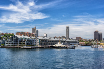 Fototapeta premium Wolloomooloo in the city ofSydney