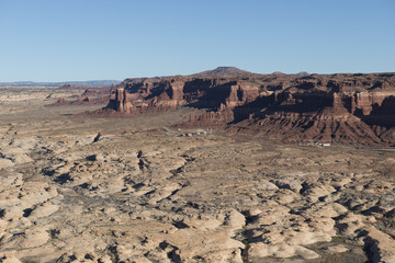 Desierto de rocas coloradas, Utah, USA