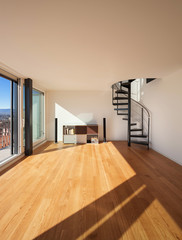 Obraz premium Interior, wide open space