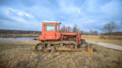Fototapeta premium digger