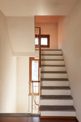 internal stairway in private home