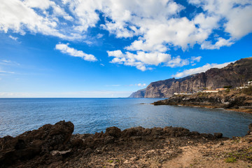 Fototapeta na wymiar Beautiful Tenerife seascape - Los Gigantes