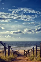 Foto op Plexiglas Pad naar het strand aan zee © mpix-foto