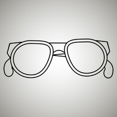 glasses icon  design 