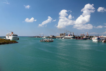 Harbor Trou Fanfaron. Port Louis, Mauritius