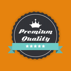 Premium Quality Label Vector Illustration