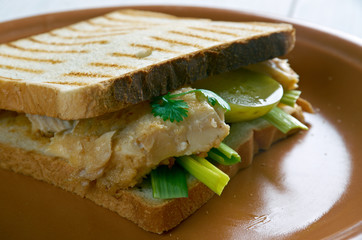 Grilled Cod Sandwiches