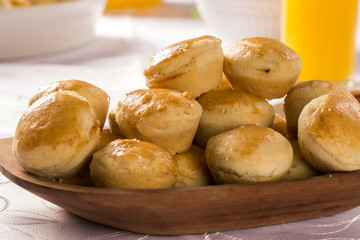 Empada Brazilian snack. pie with chicken