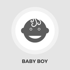 Baby Boy Flat Icon