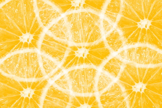 orange lemon slice texture background
