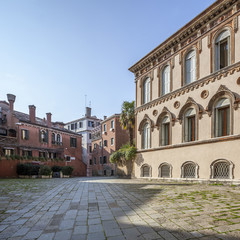 Cityscape of the beautiful city of Venice, Italy