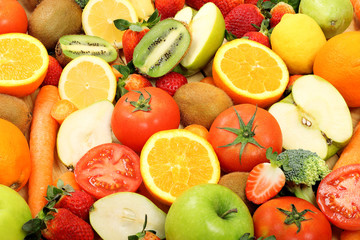fruits and vegetables