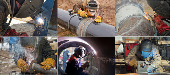 Manual arc welding of pipe spools and pipelines