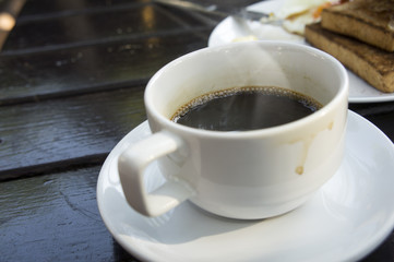 cup of black coffee